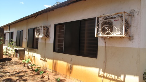 The operating theatre windows